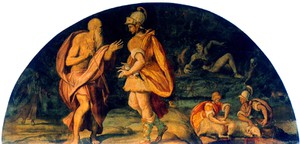 A. Allori, Odysseus questions the seer Tiresias